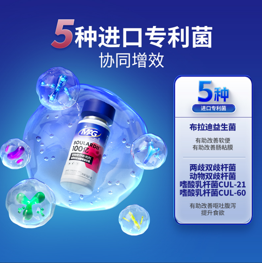 MAG宠物保健品牌与拉曼集团深入探究布拉迪益生菌改善猫狗健康的机理(图5)