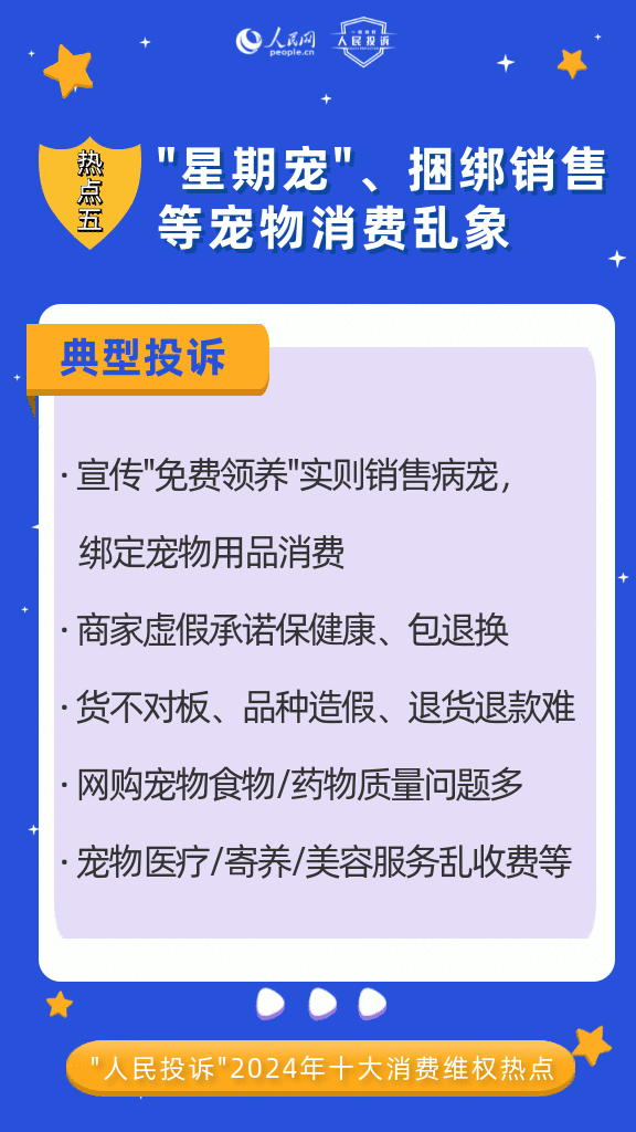 九游体育：人民网“人民投诉”平台发布2024年十大消费维权热点(图9)