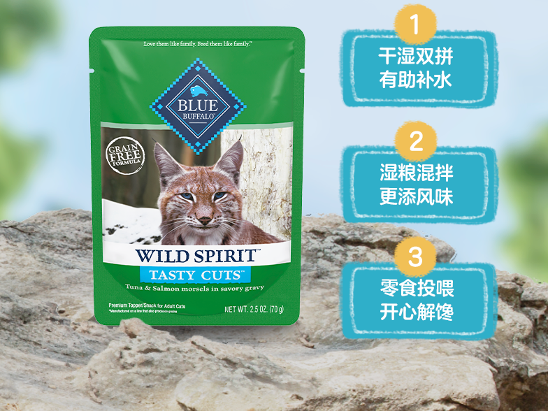Blue Buffalo蓝挚秉承爱如家人食如家人理念为猫咪构建健康防护(图4)