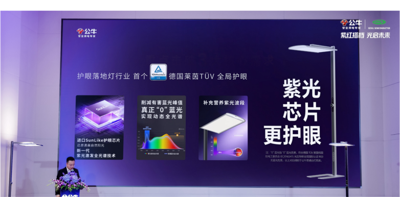全球健康照明技术新突破：公牛与首尔半导体联合研发紫光芯片发布新品大路灯旗舰款(图6)