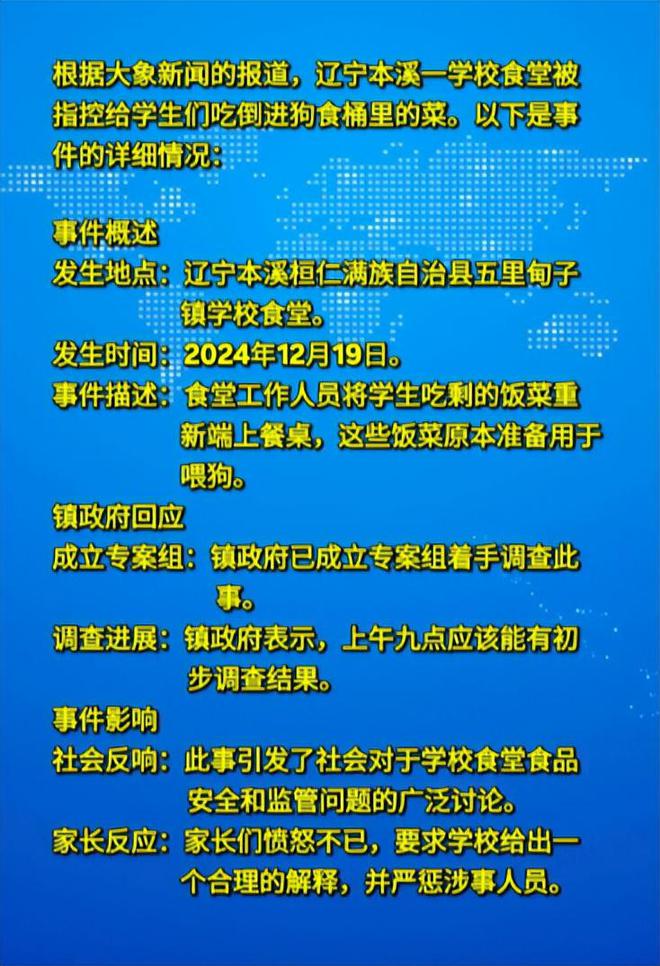 学校将狗食剩菜给学生吃后续！群聊内容曝光各方回应评论沦陷(图7)