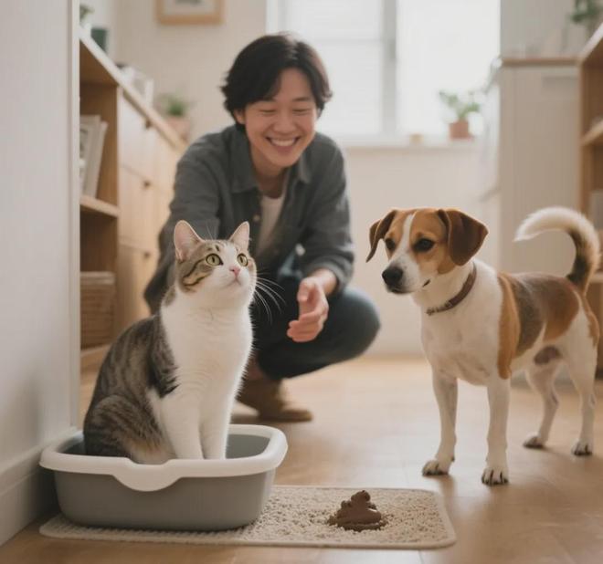 九游体育：宠物如厕那些事你了解吗？(图5)