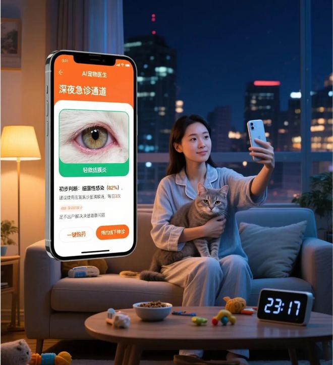 九游官网入口：宠物行业变革进行时：AI 养宠时代来临宠物健康管理受关注(图8)