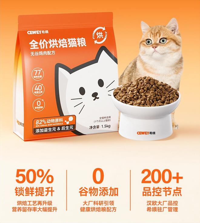 宠物猫粮哪个牌子好？真实测评希喂、领先、福摩三款猫粮谁最安全(图2)
