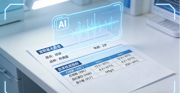九游官网入口：宠物医疗数字化升级宠智灵化验单智能识别成关键抓手(图2)